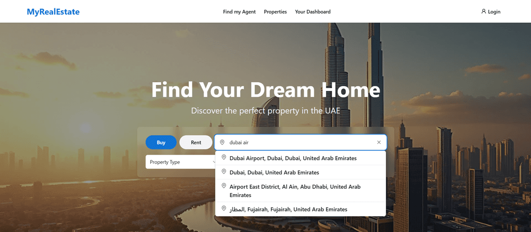 Real Estate Listing Platform